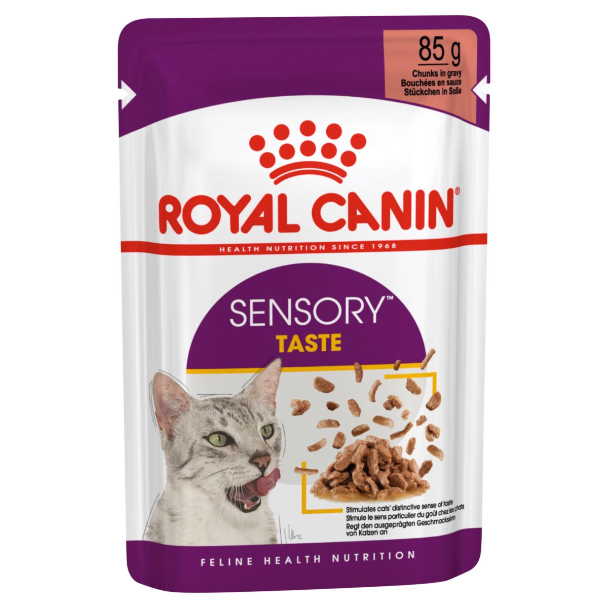 Royal Canin Sensory Taste Chunks in Gravy Wet Cat Food 85G
