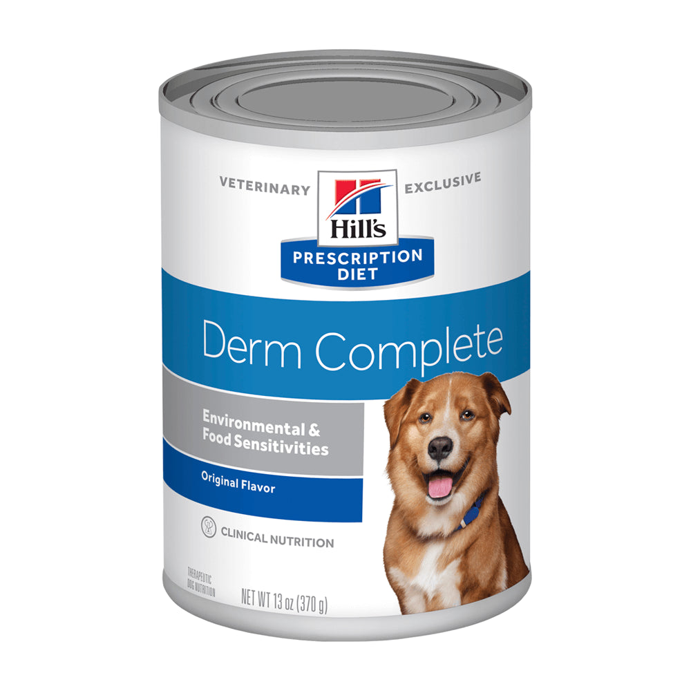 Hill's Prescription Diet Derm Complete Environmental/Food Sensitivities Wet Dog Food 370g