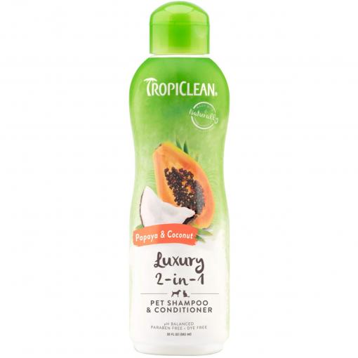 Tropiclean Papaya and Coconut Shampoo 592ml