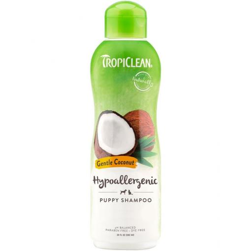 TropiClean Shampoo Gentle Coconut Hypoallergenic 355mL