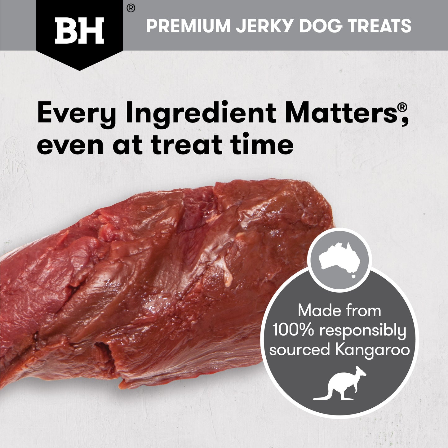 Black Hawk Kangaroo Jerky Sticks Dog Treats