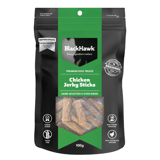 Black Hawk Chicken Jerky Sticks Dog Treats