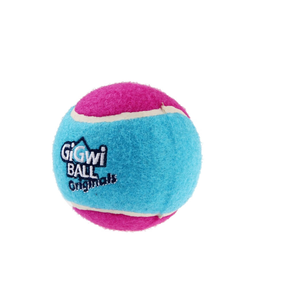 Gigwi Tennis Ball Small Dog Toy 3pack