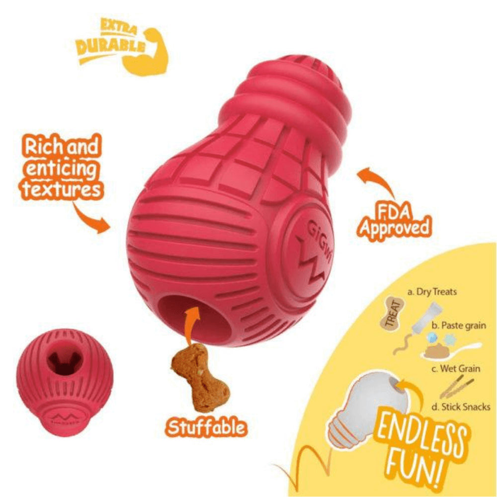 Gigwi Rubber Bulb Dog Toy