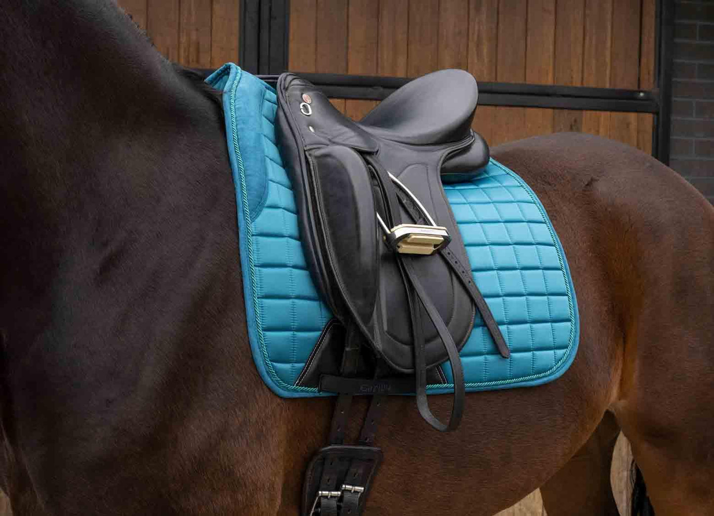 Caribu Satin Dressage Horse Saddle Pad