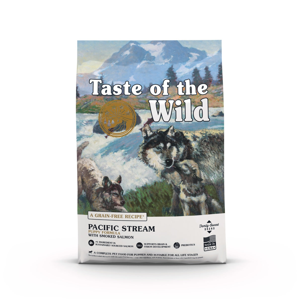 Taste of the Wild Pacific Stream Smoked Salmon Puppy Dry Dog Food