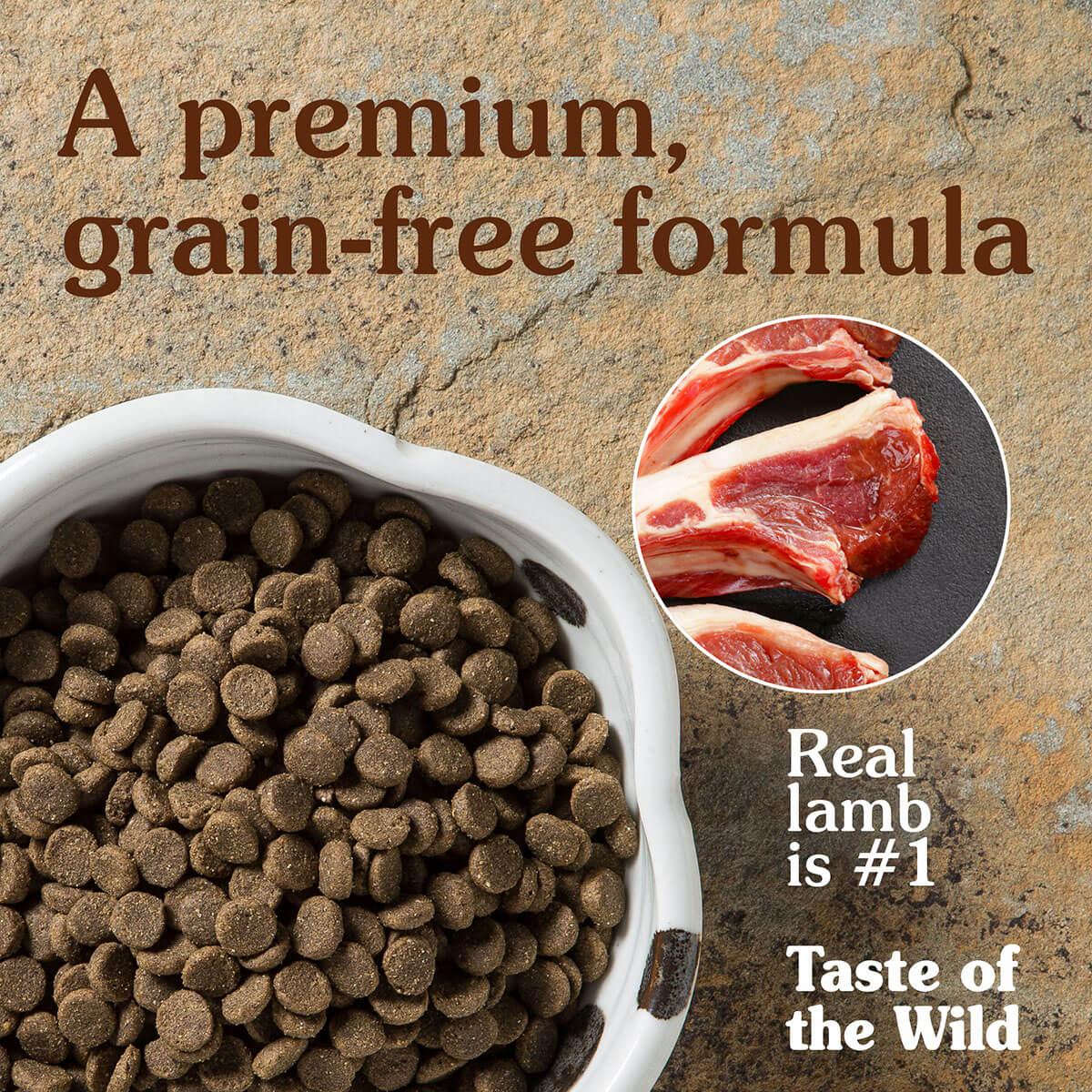 Taste of the Wild Sierra Mountain Roasted Lamb Dry Dog Food