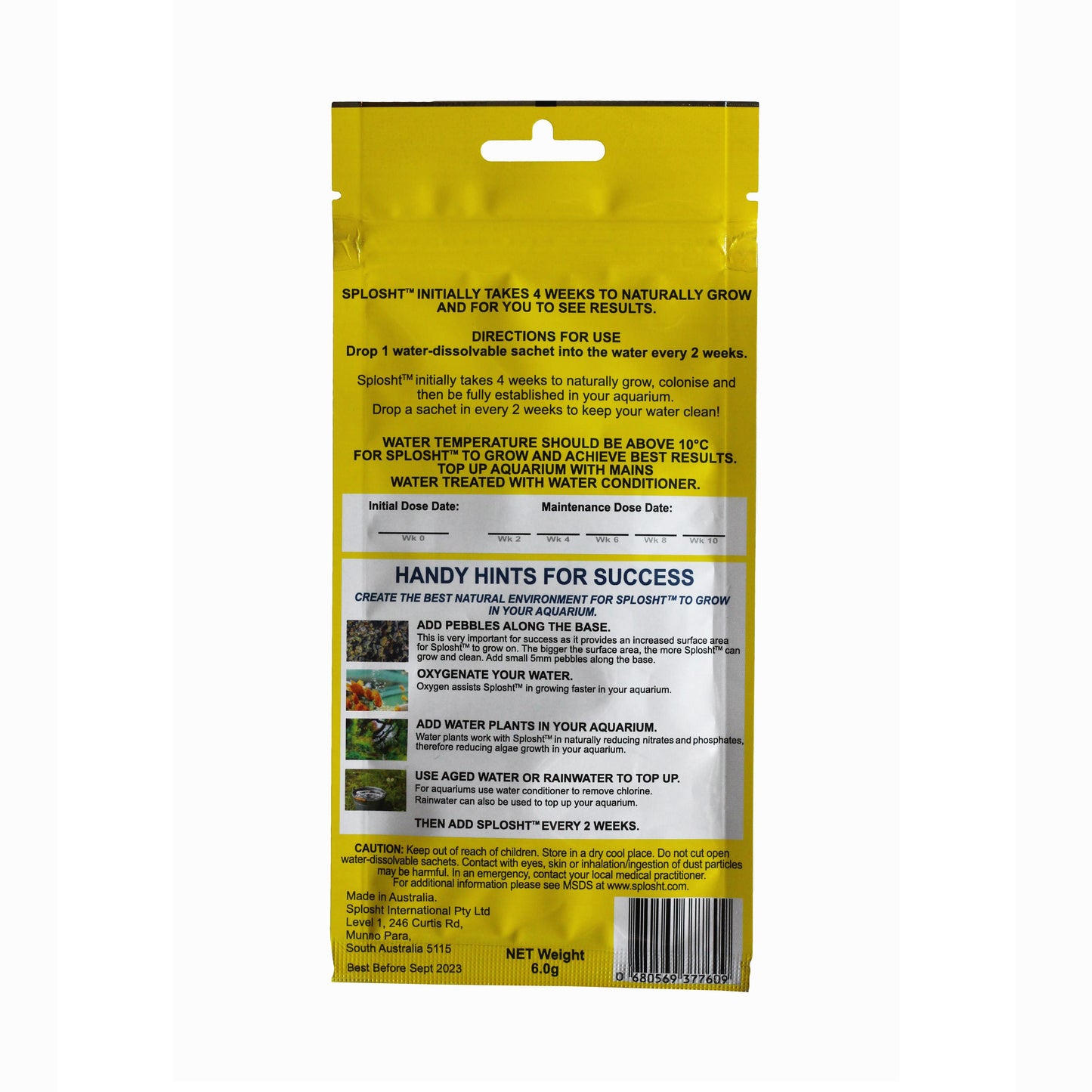 Splosht Aquarium Water Cleaner Pack
