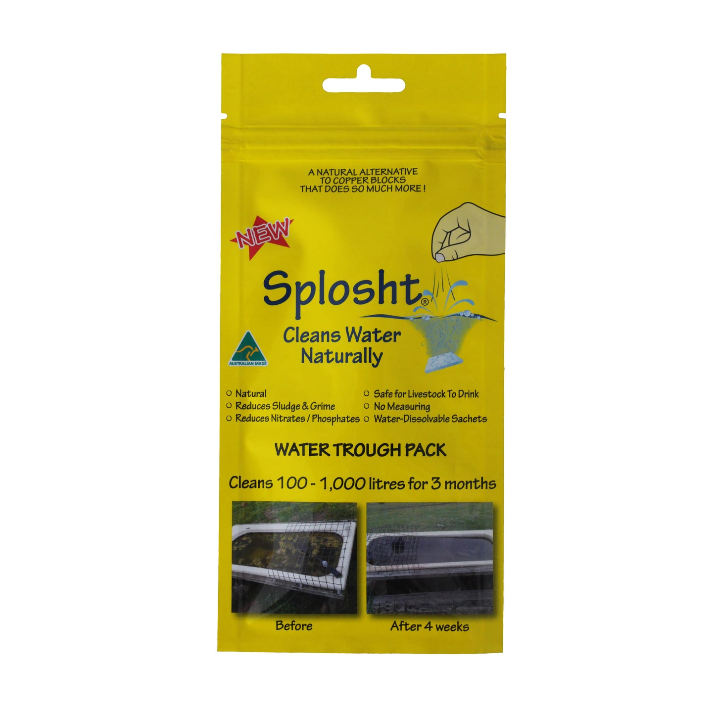 Splosht Water Trough Cleaner Pack