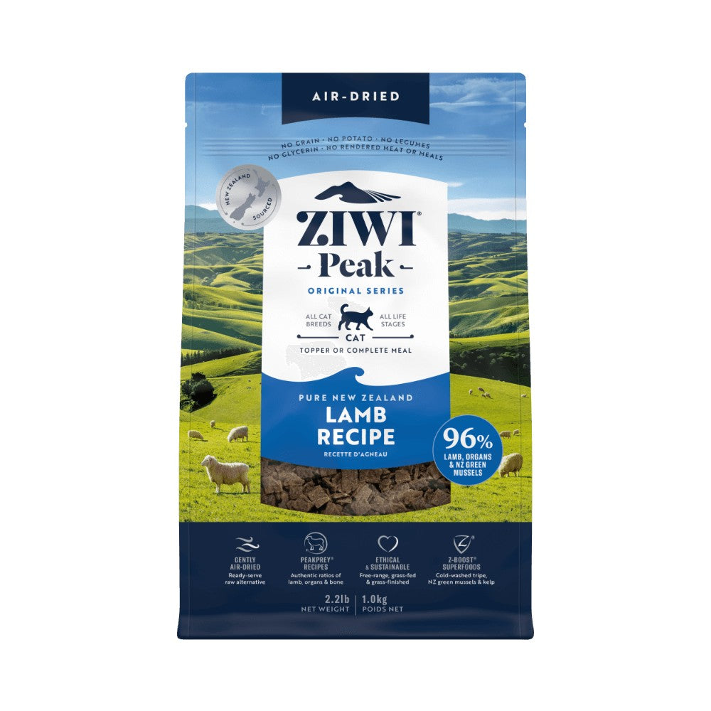 Ziwi Peak Air Dried Lamb Recipe Dry Cat Food