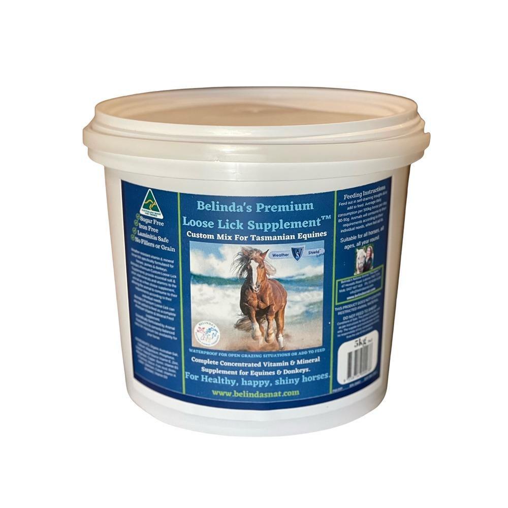 Belinda's Premium Loose Lick TAS Horse Supplement