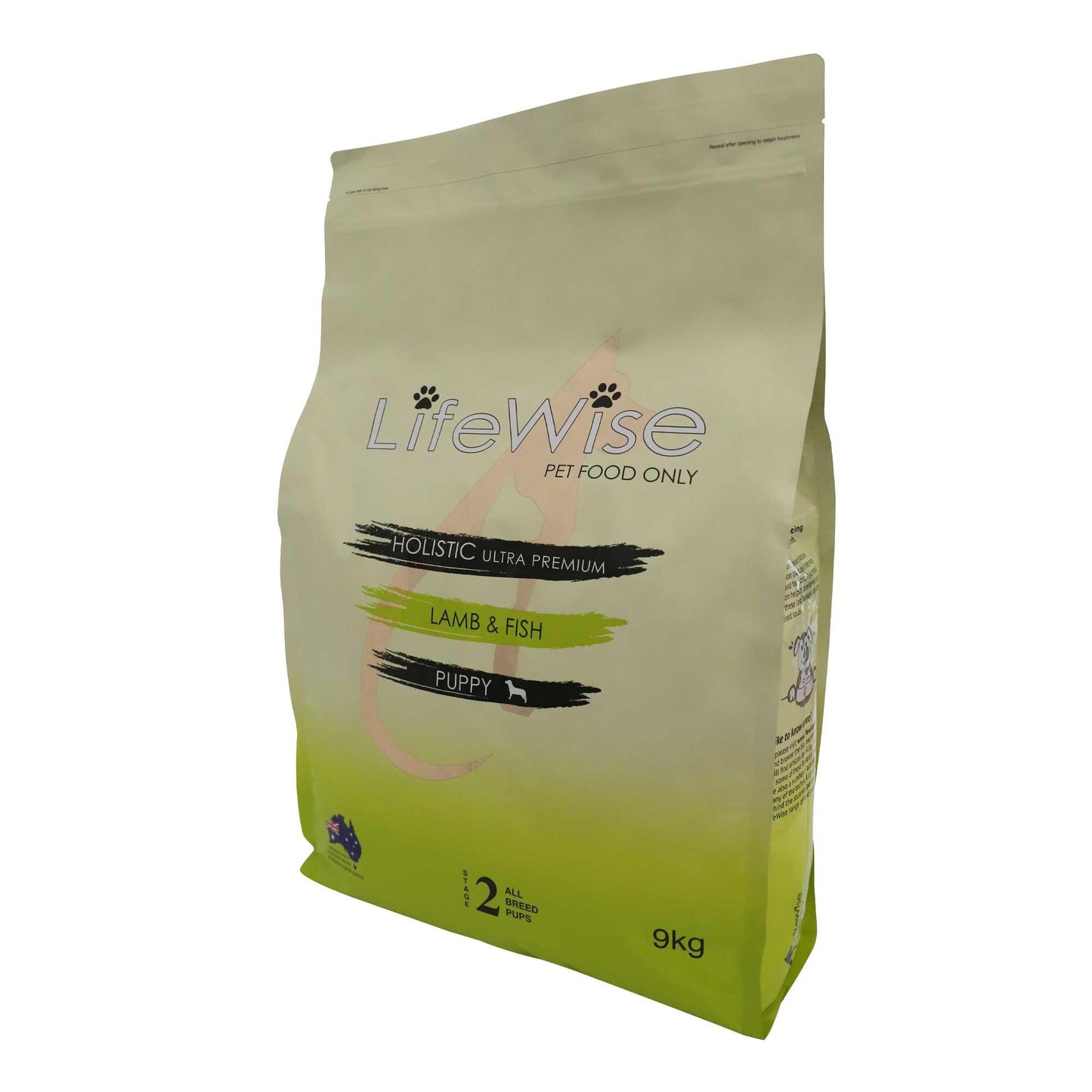 Lifewise Stage 2 Lamb Fish Rice Oats & Vegetables Puppy Dry Dog Food