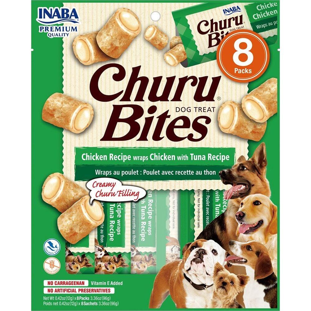 Inaba Churu Bites Chicken Wraps With Tuna Recipe Dog Treats