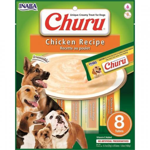 Inaba Churu Chicken Recipe Dog Treats 8pk