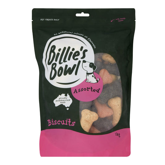 Billie's Bowl Assorted Biscuits Dog Treats