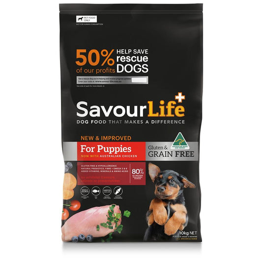 Savourlife Grain Free Puppy Std Chicken Dry Dog Food
