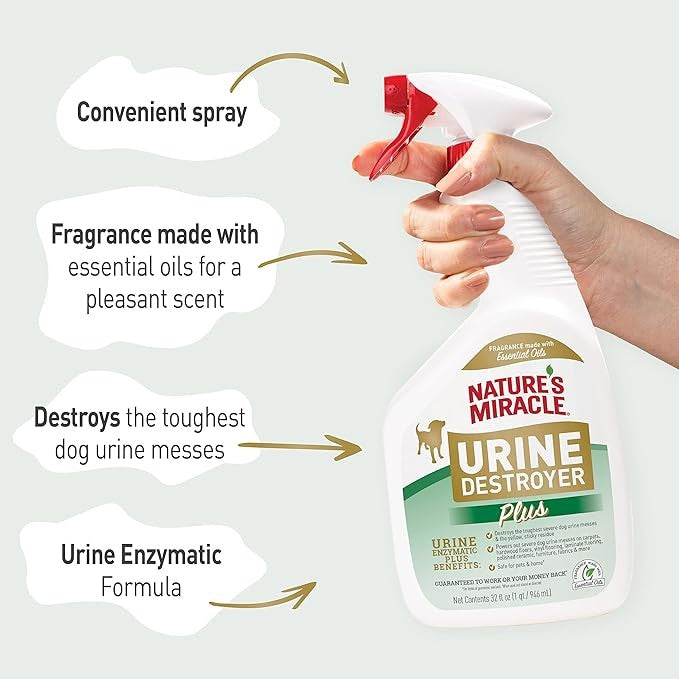 Nature's Miracle Dog Urine Destroyer Plus Spray