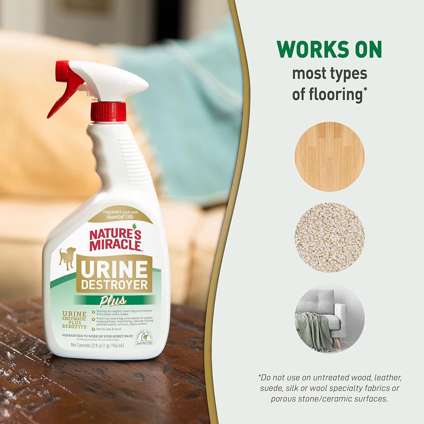 Nature's Miracle Dog Urine Destroyer Plus Spray