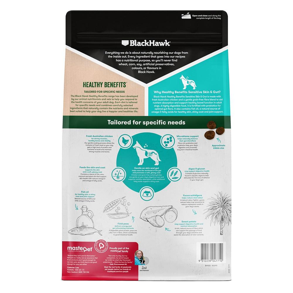 Black Hawk Healthy Benefits Sensitive Gut Dry Dog Food