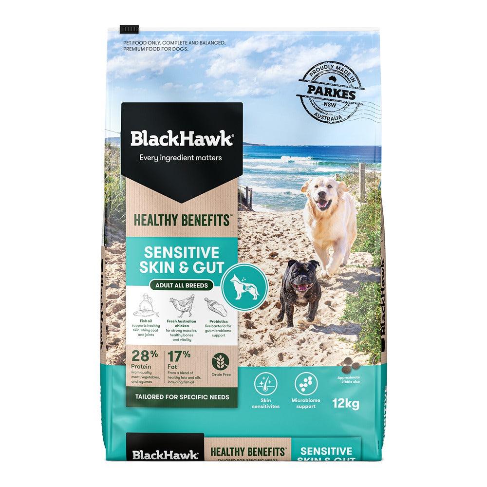 Black Hawk Healthy Benefits Sensitive Gut Dry Dog Food