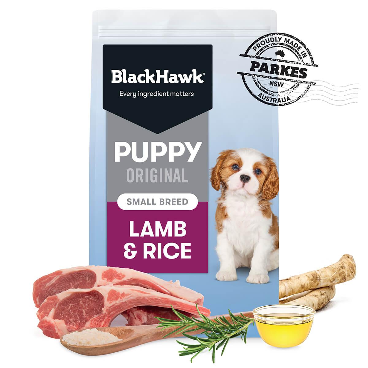 Black Hawk Puppy Lamb & Rice Small Breed Dry Dog Food