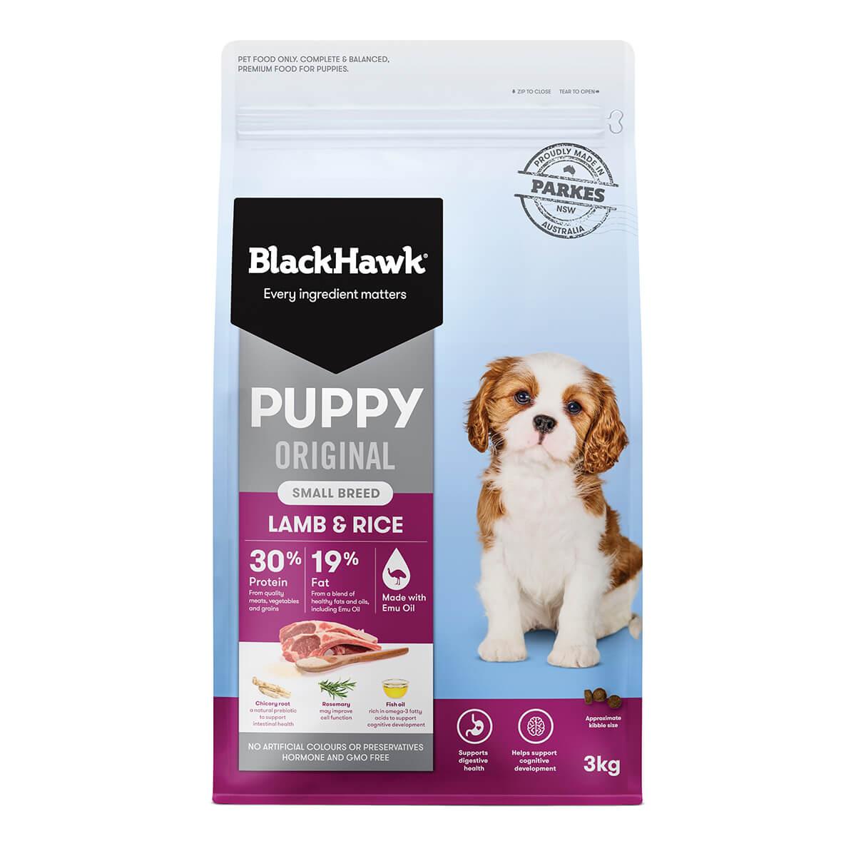 Black Hawk Puppy Lamb & Rice Small Breed Dry Dog Food