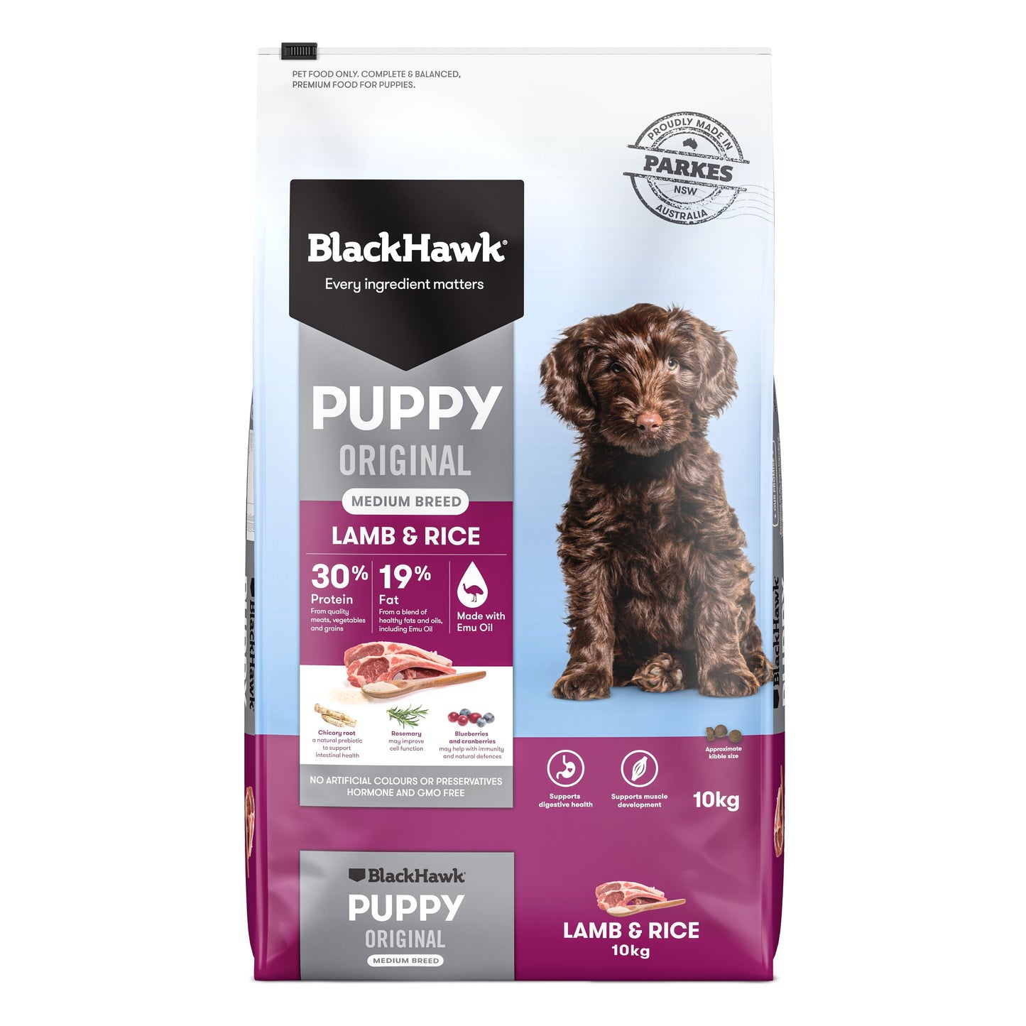 Black Hawk Puppy Lamb & Rice Medium Breed Dry Dog Food