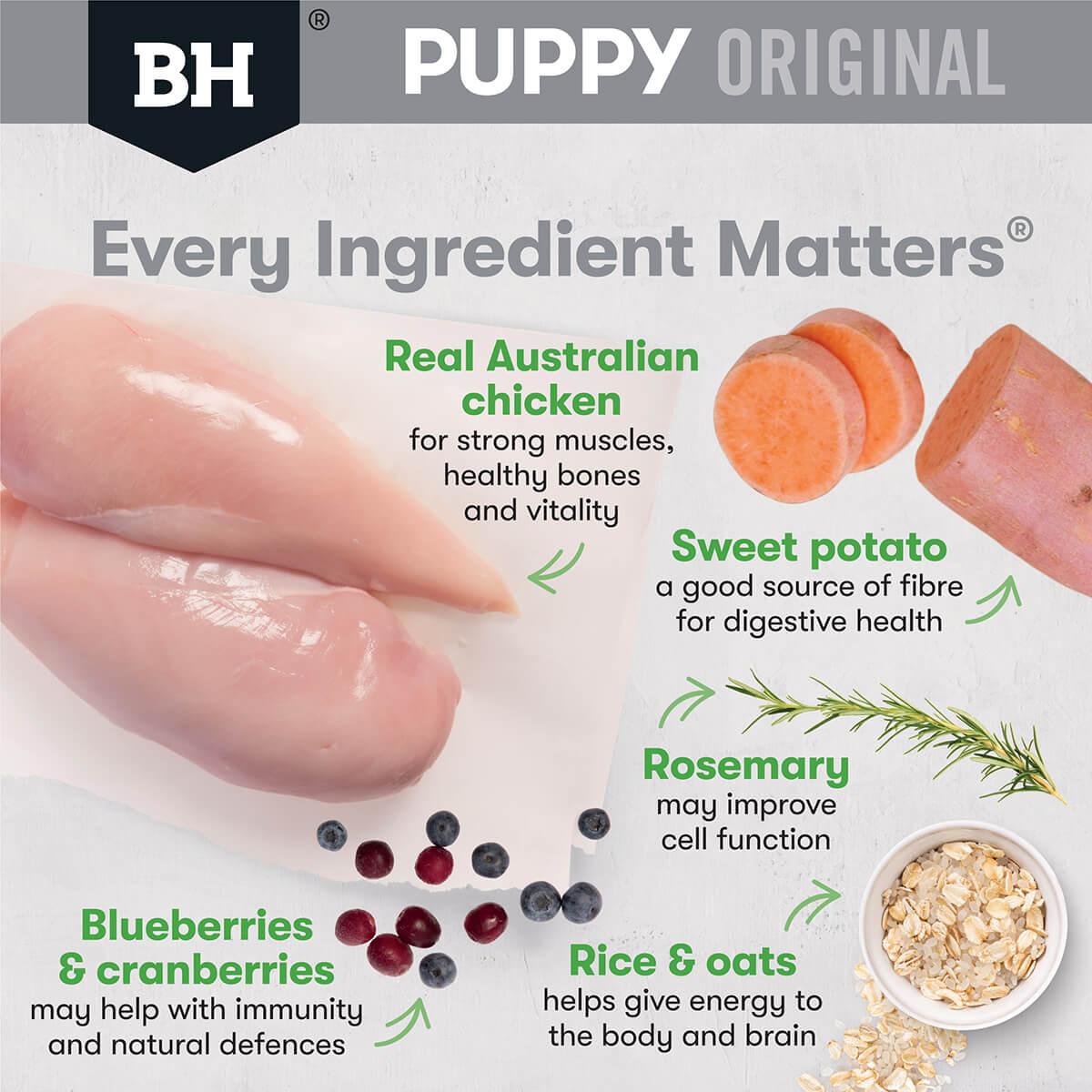 Black Hawk Puppy Chicken & Rice Medium Breed Dry Dog Food