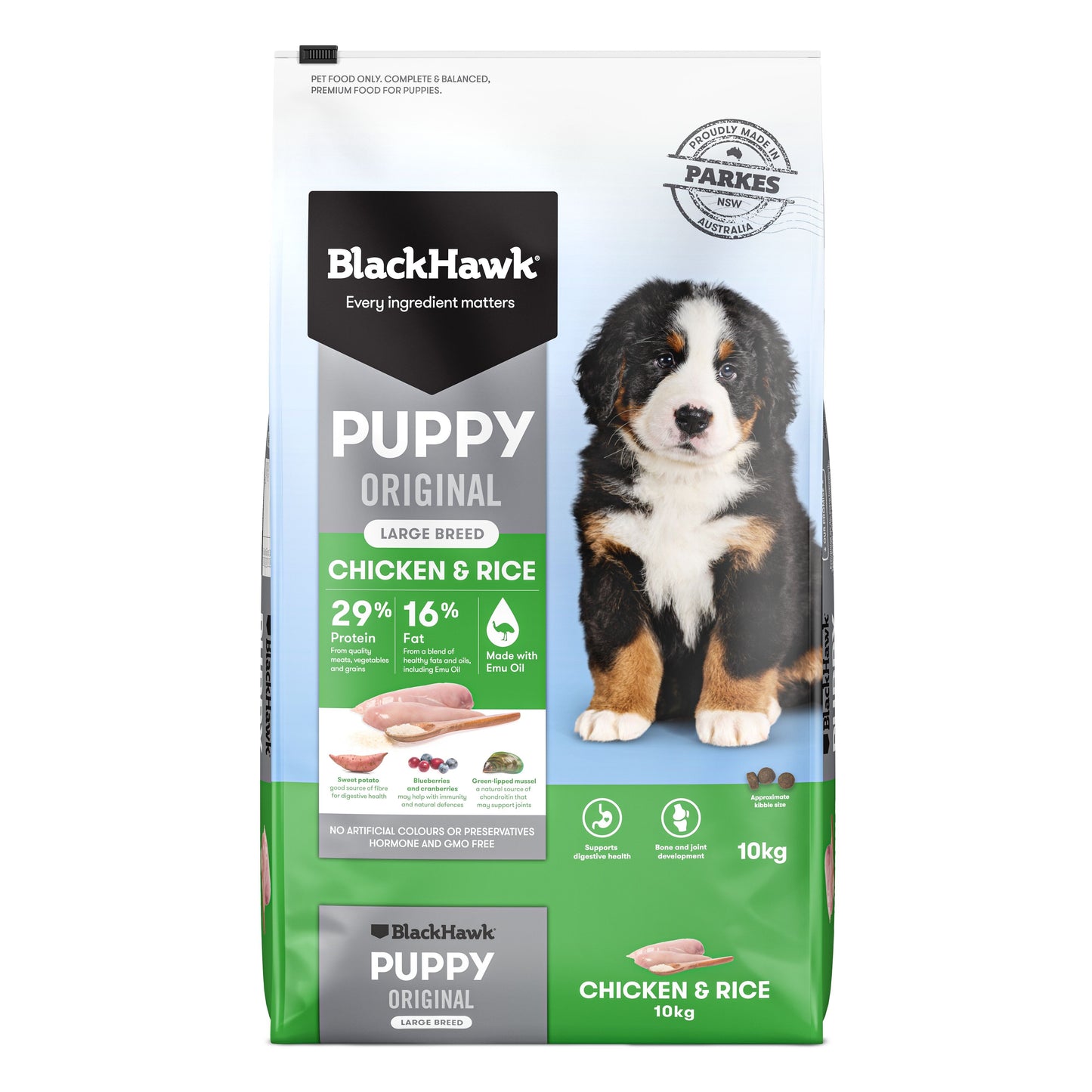 Black Hawk Puppy Chicken & Rice Large Breed Dry Dog Food