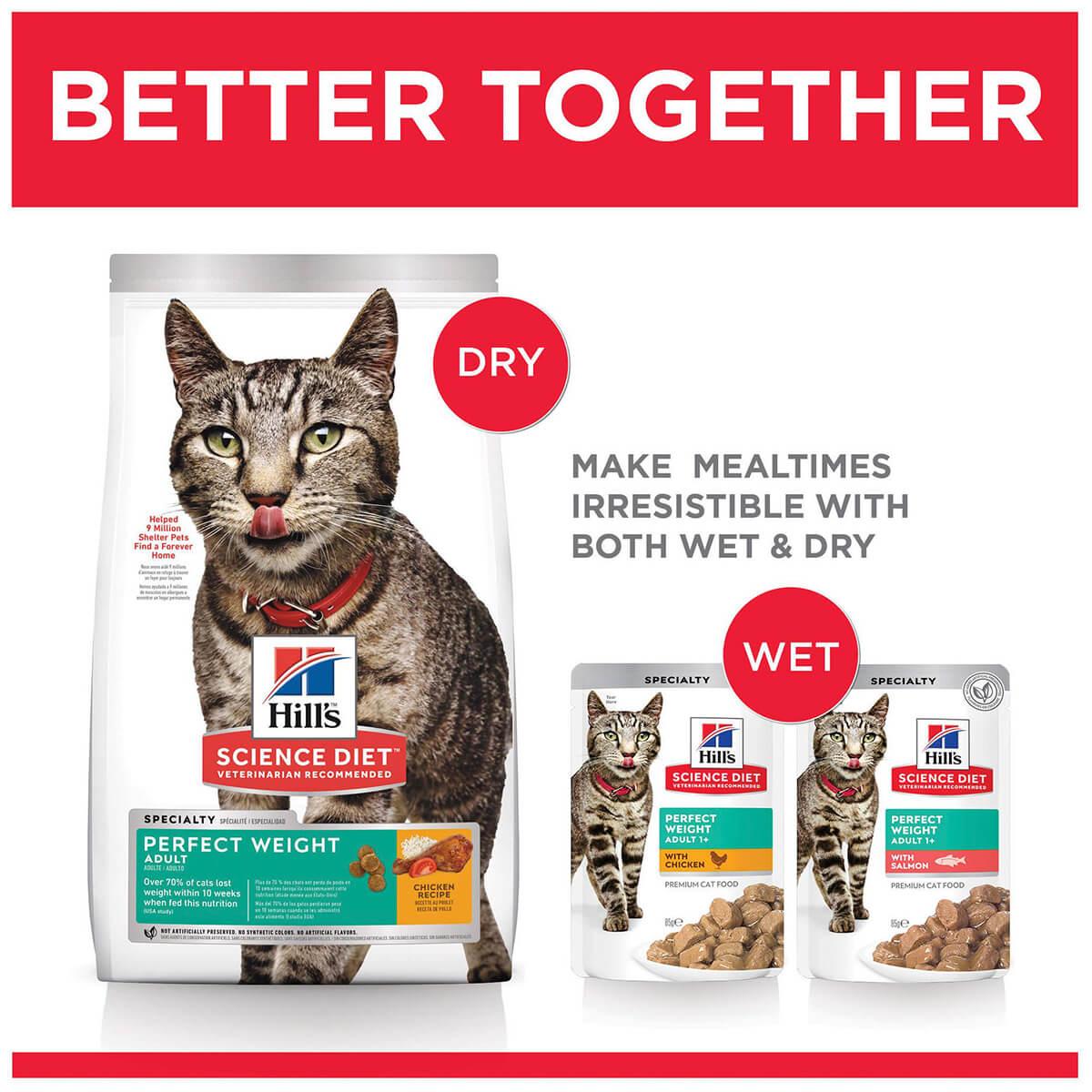 Hill's Science Diet Perfect Weight Adult Dry Cat Food
