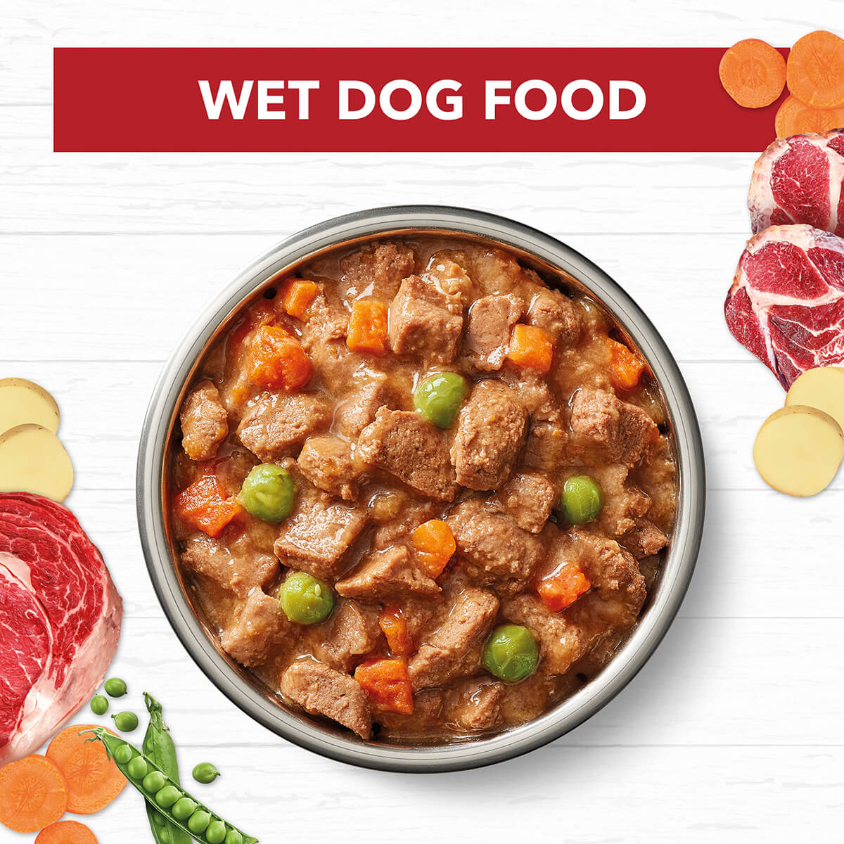 Ivory Coat Grain Free Adult Wet Dog Food Beef Stew 400g