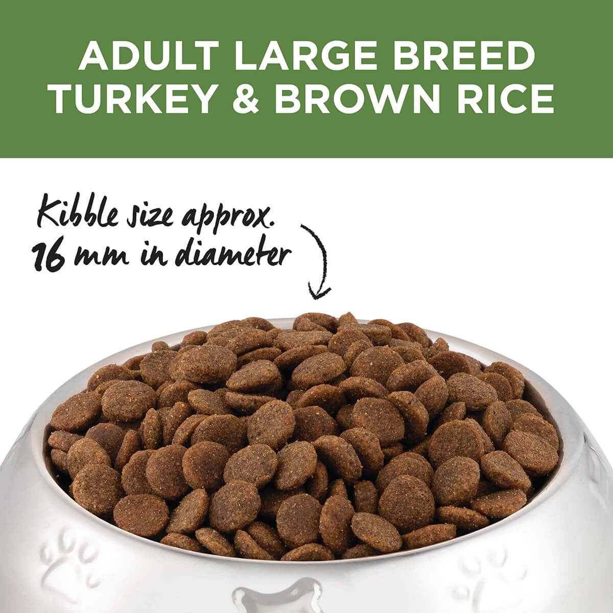 Ivory Coat Holistic Nutrition Large Adult Turkey & Brown Rice Dry Dog Food
