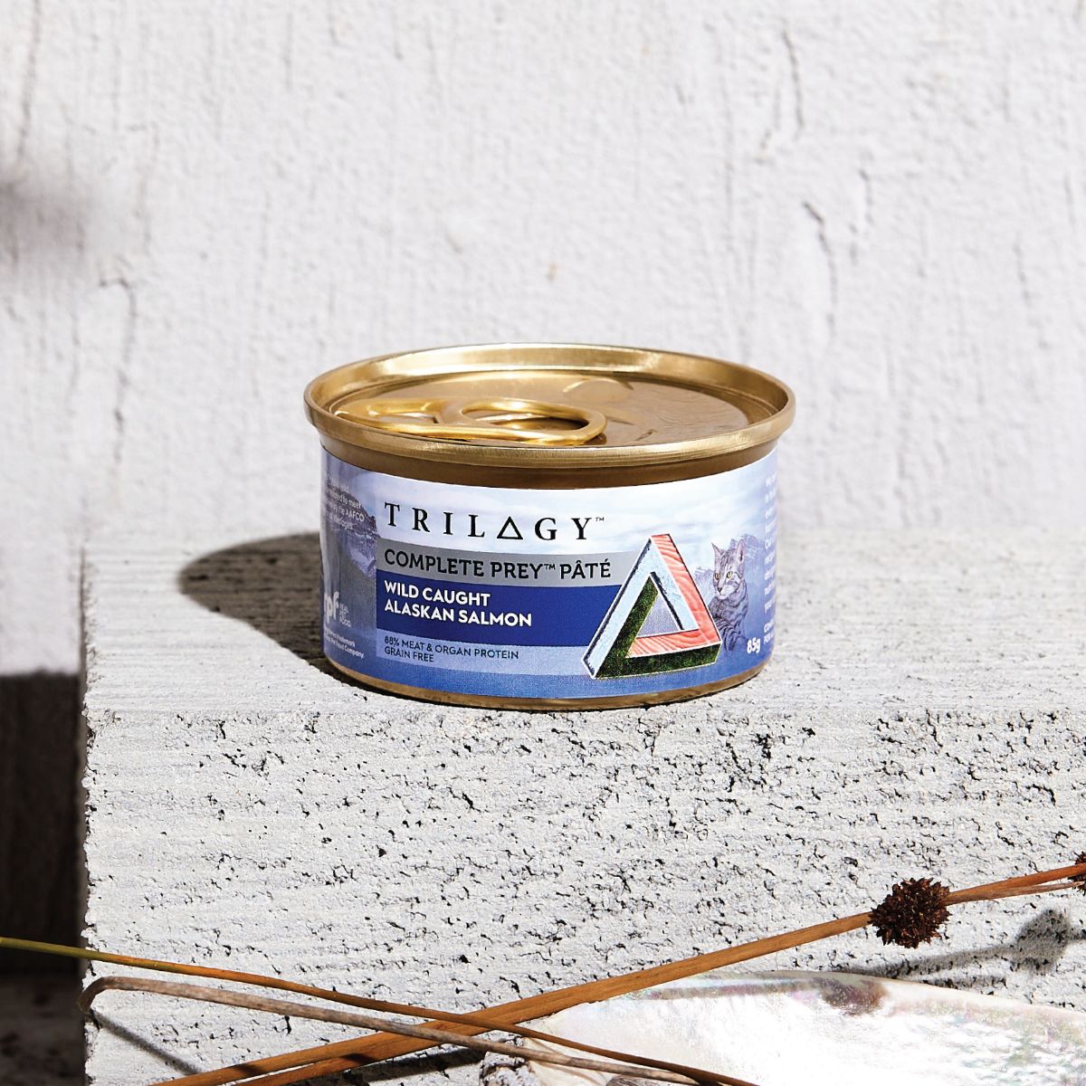 Trilogy Complete Prey Pate Adult Alaskan Salmon Wet Cat Food 85g