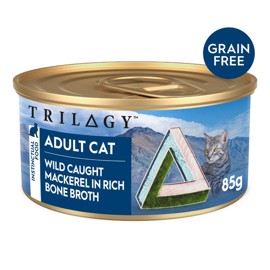 Trilogy Adult Mackerel in Bone Broth Wet Cat Food