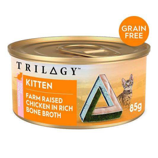 Trilogy Kitten Chicken in Bone Broth Wet Cat Food