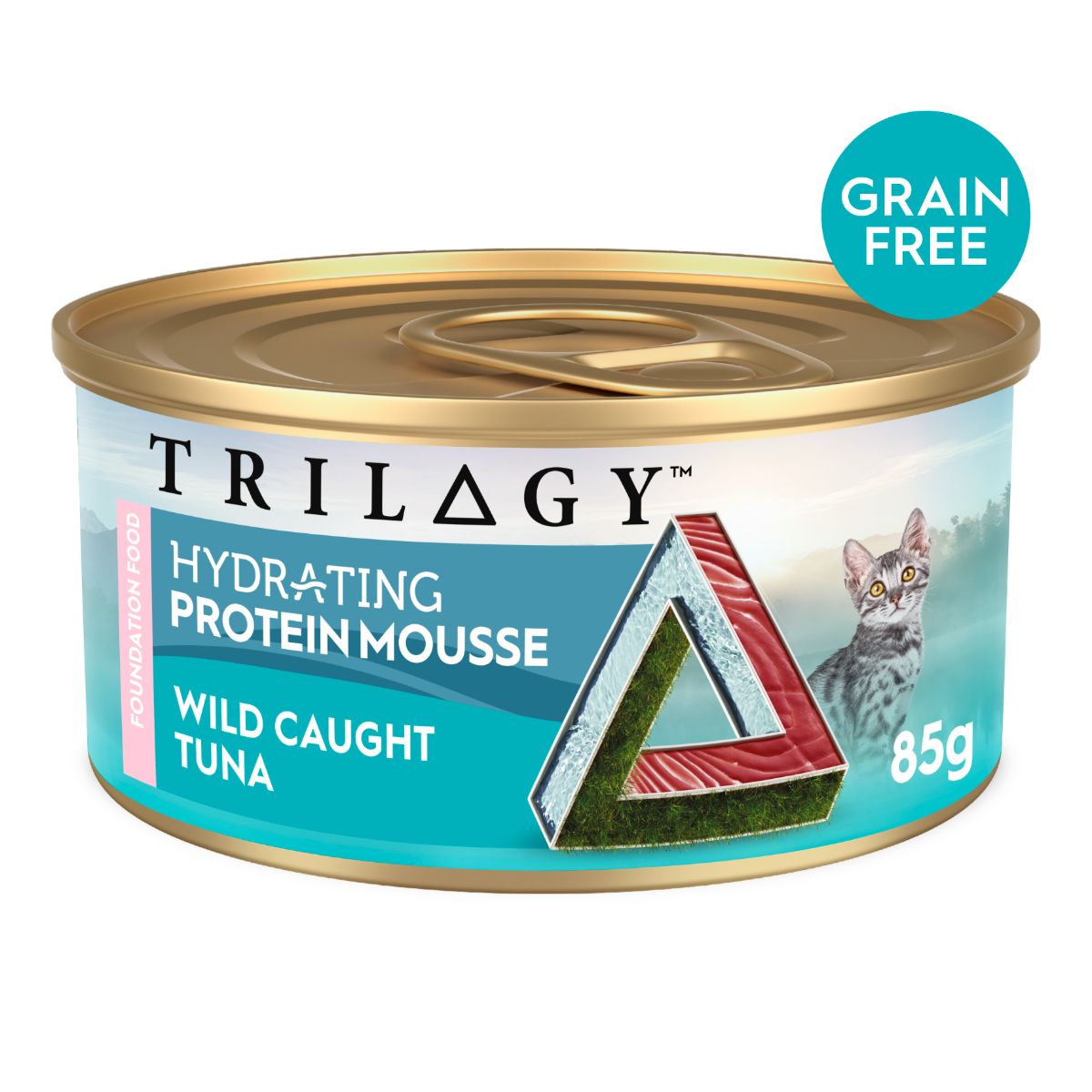 Trilogy Hydrating Protein Mousse Kitten Tuna Wet Cat Food 85g