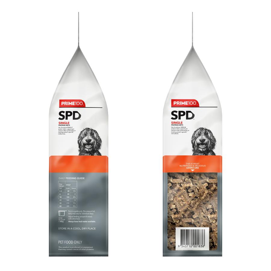 Prime100 SPD Air Dried Kangaroo & Pumpkin Adult Dry Dog Food