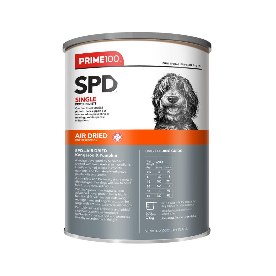 Prime100 SPD Air Dried Kangaroo & Pumpkin Adult Dry Dog Food