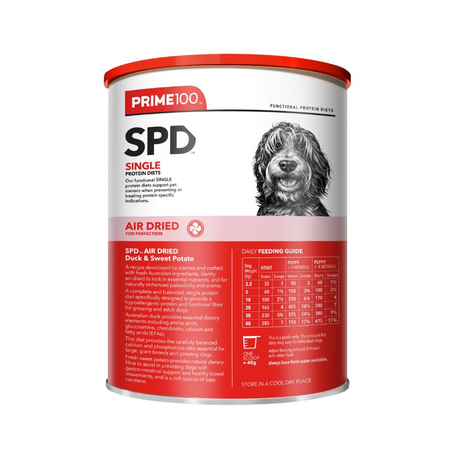 Prime100 SKG Air Dried Duck & Sweet Potato Dry Dog Food