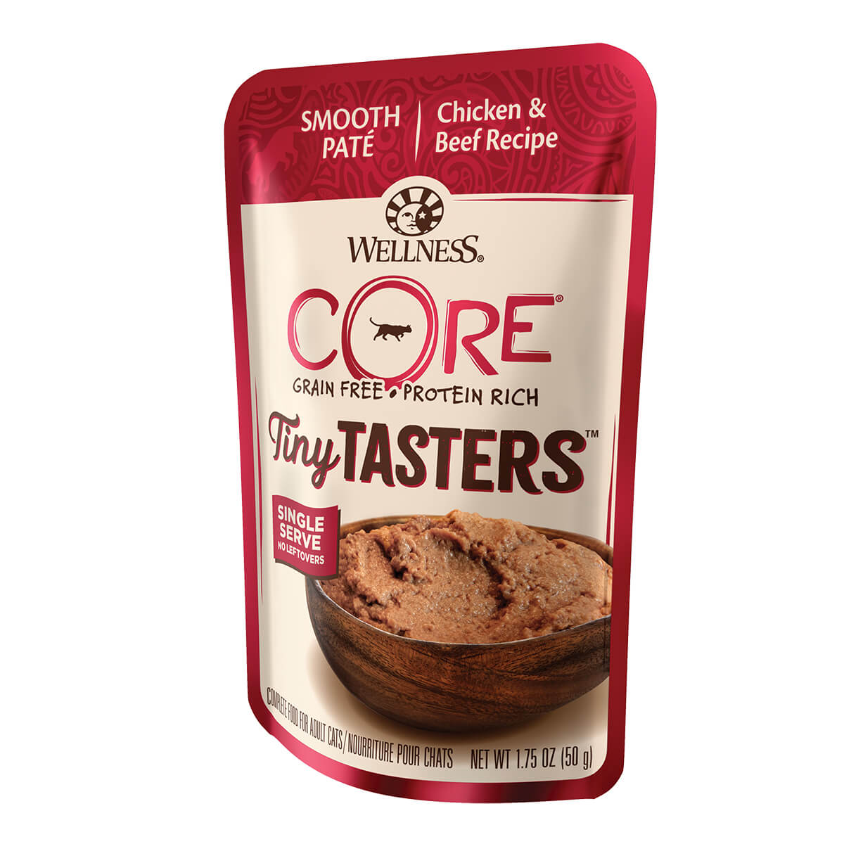 Wellness Core Tiny Tasters Chicken & Beef Pate Wet Cat Food