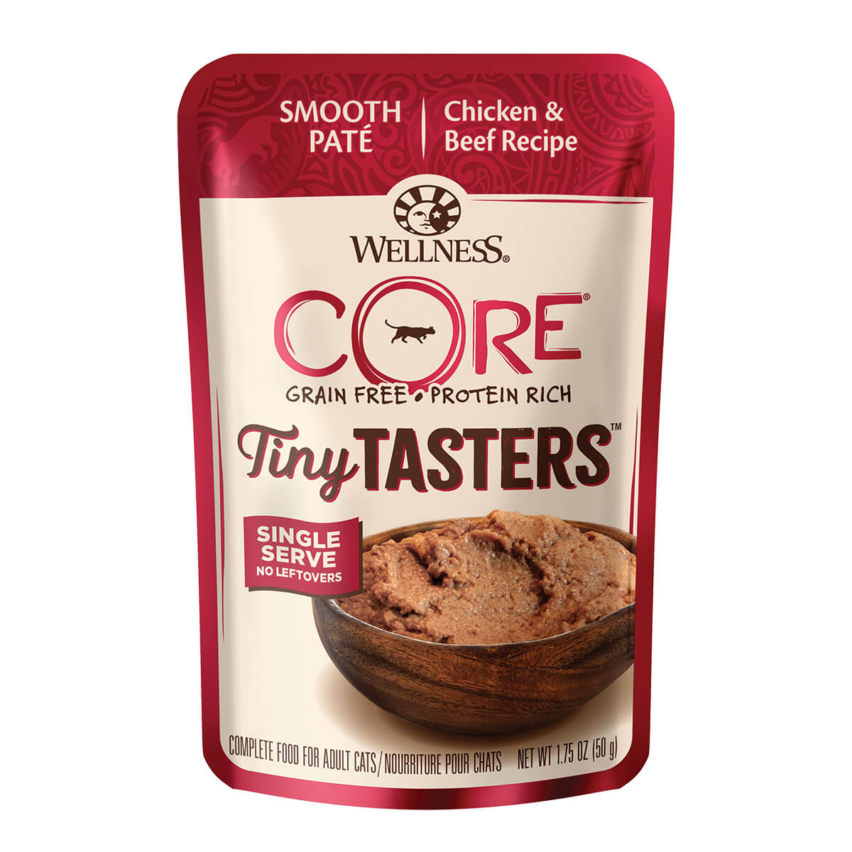 Wellness Core Tiny Tasters Chicken & Beef Pate Wet Cat Food