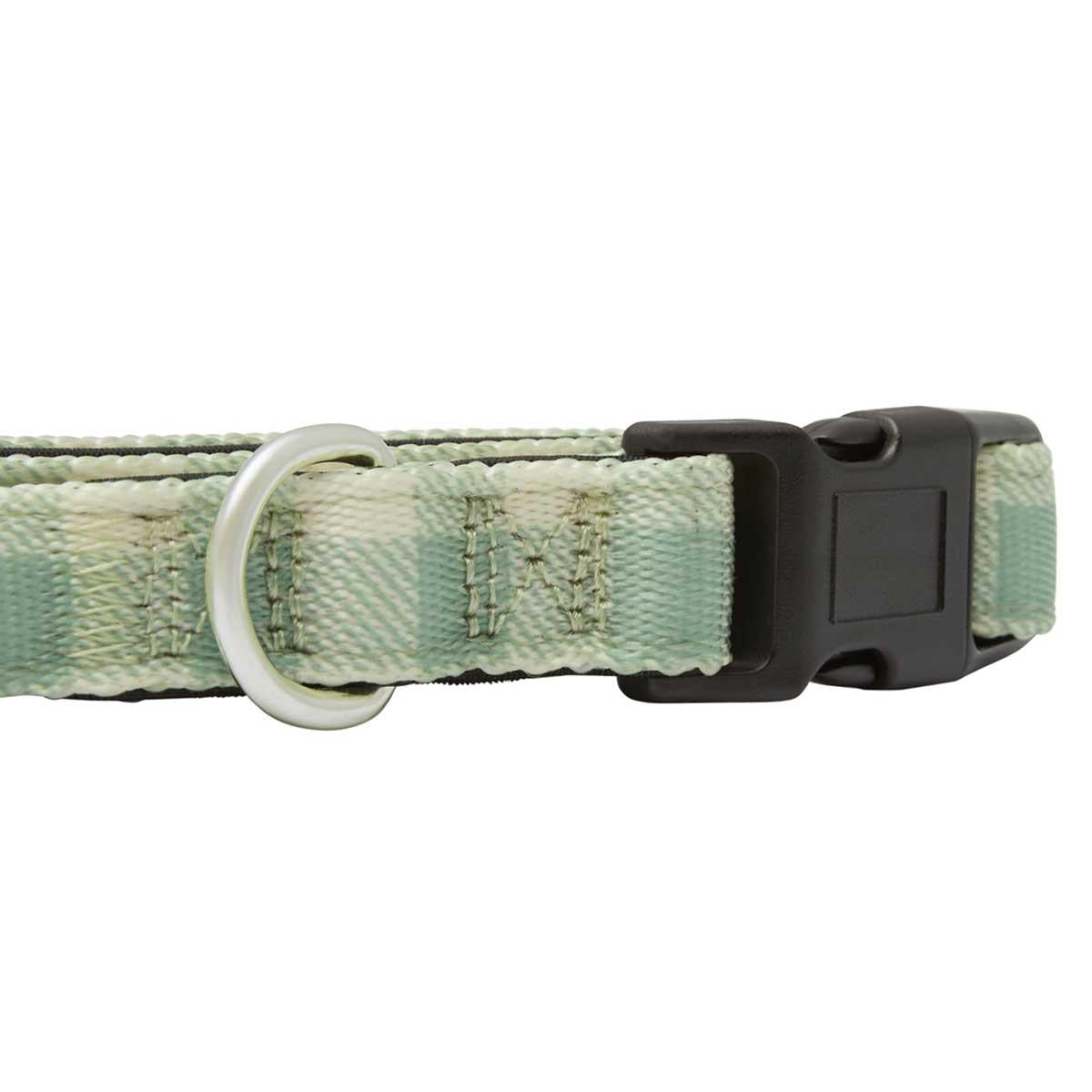 Lexi & Me Dog Collar Lime Gingham