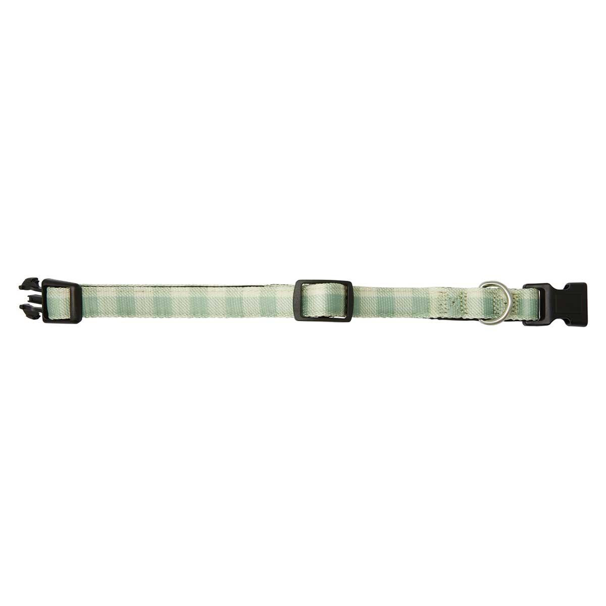 Lexi & Me Dog Collar Lime Gingham