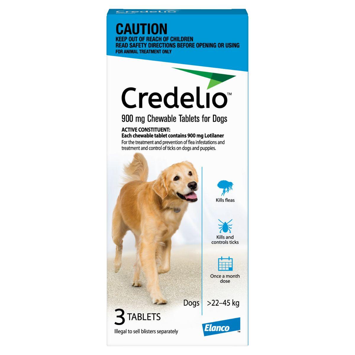 Credelio Tasty Chew Flea & Tick Treatment X Large Dog