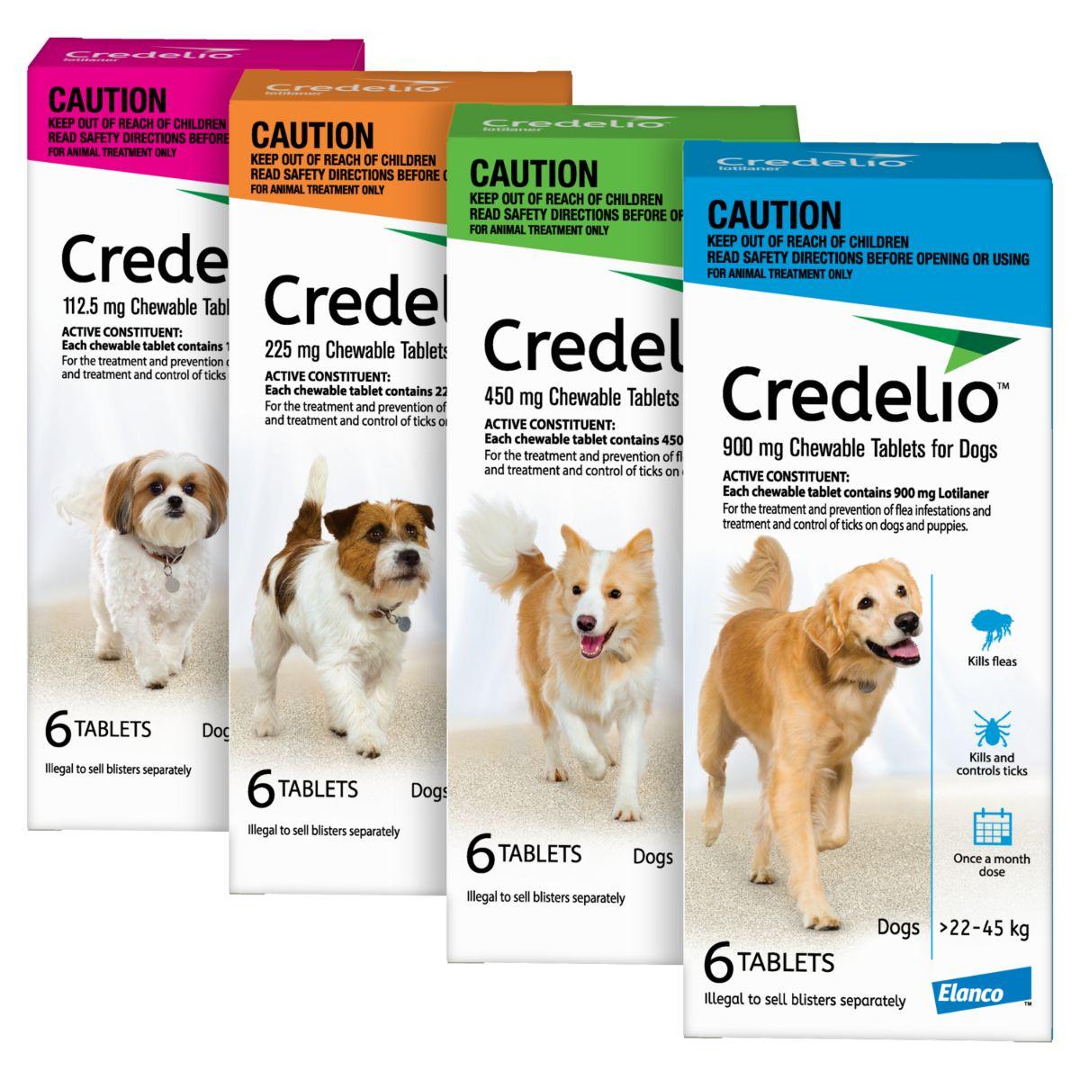 Credelio Tasty Chew Flea & Tick Treatment X Large Dog