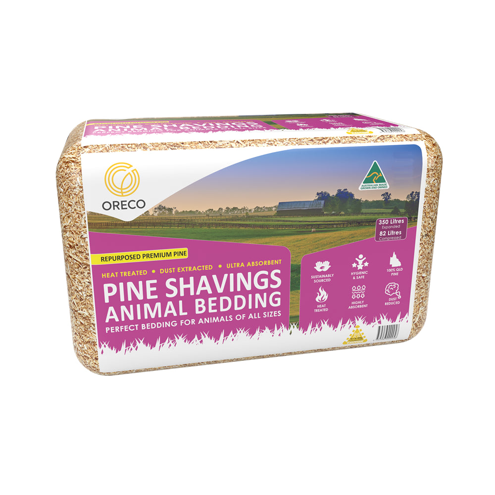 Oreco Pine Shavings Animal Bedding Large Bale 15kg