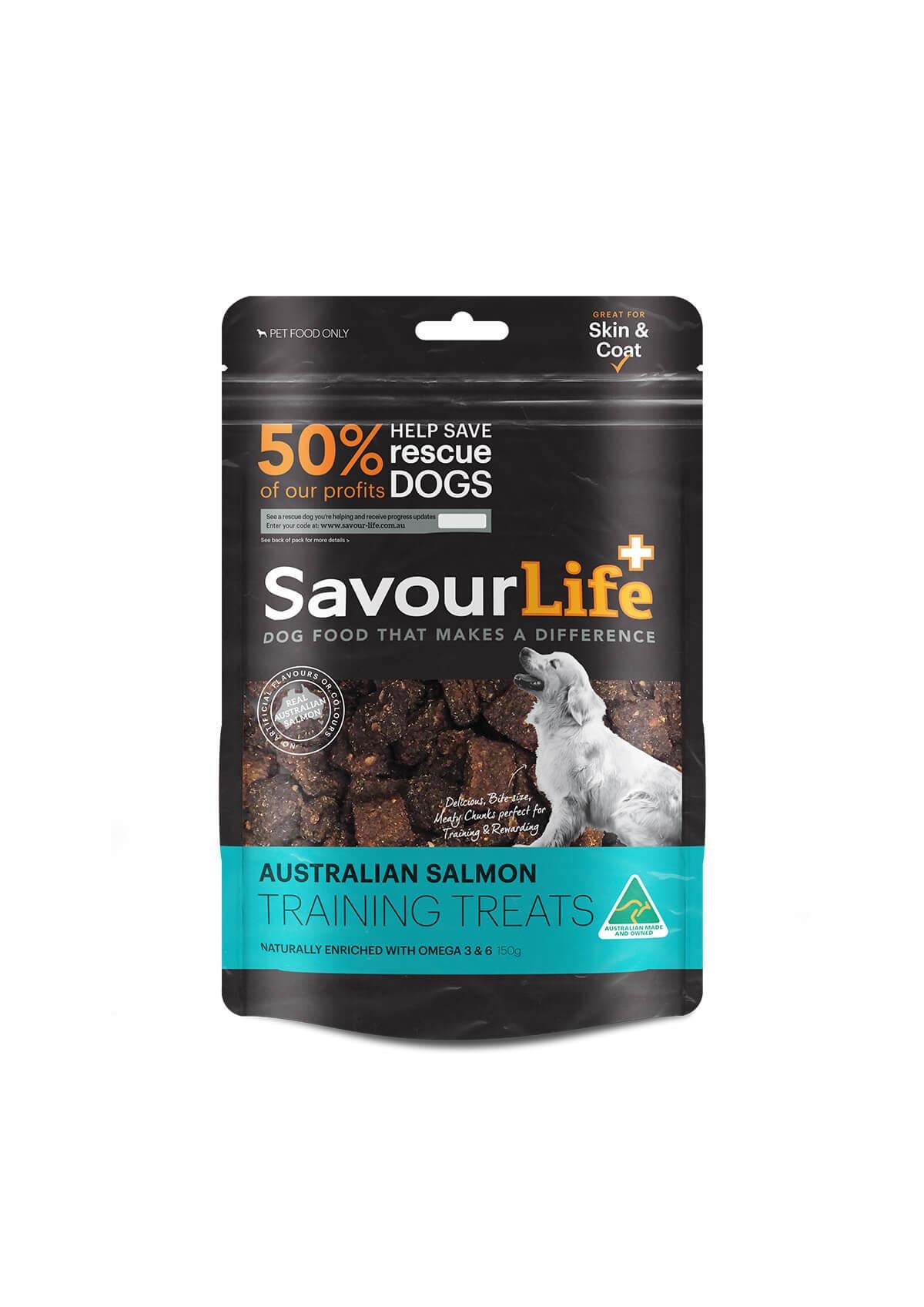 SavourLife Australian Salmon Training Treats 165g