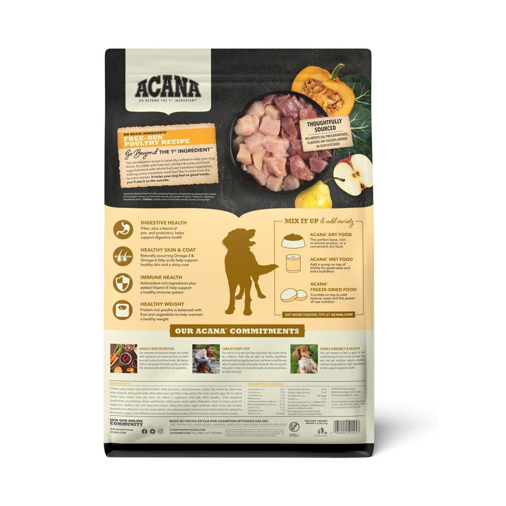 Acana Free Run Poultry Adult Dry Dog Food