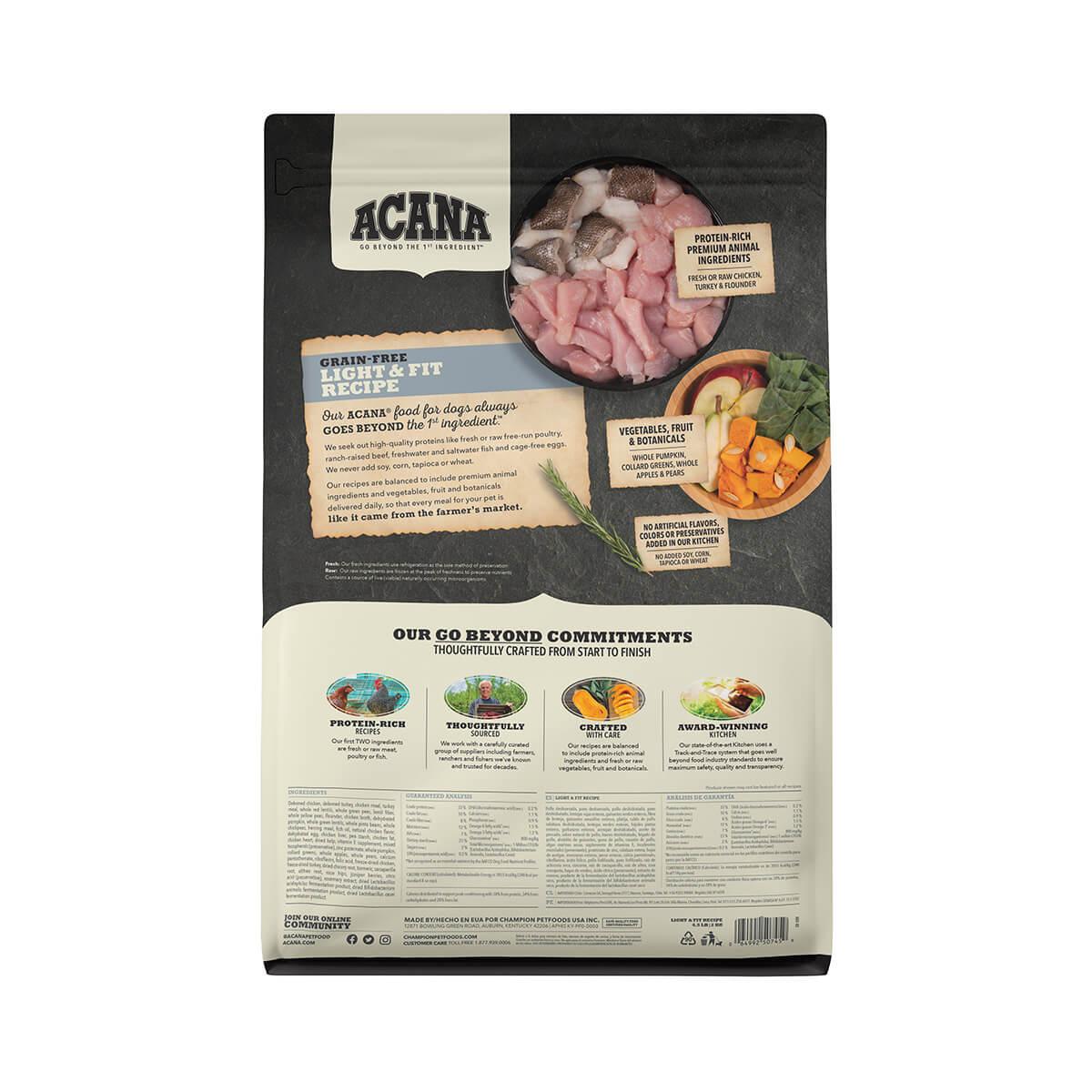 Acana Light and Fit Dry Dog Food
