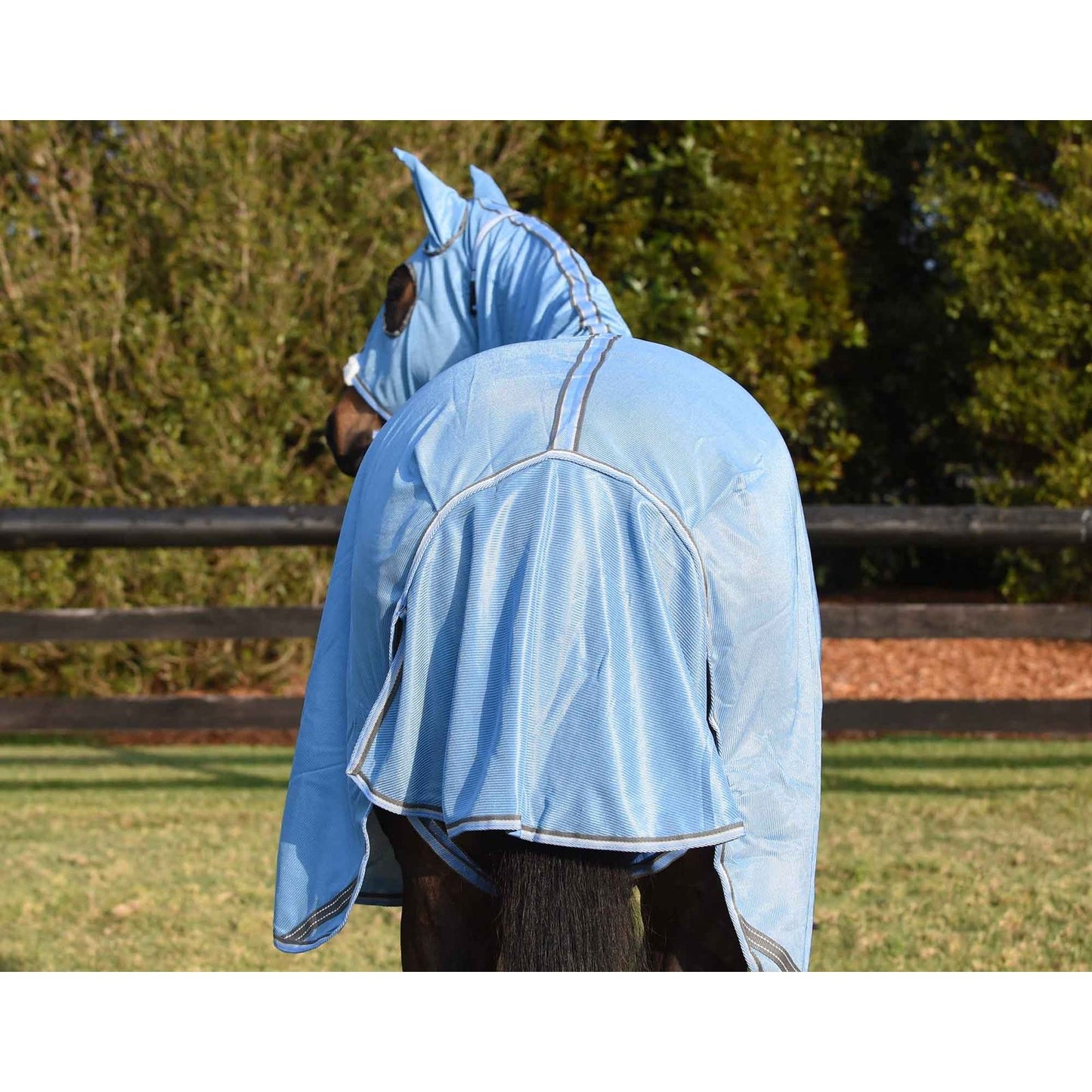 Caribu Euro Lite Mesh Hooded Combo Horse Rug